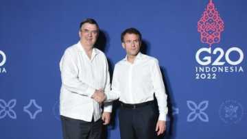 El canciller Ebrard llama a movilizar recursos contra la pobreza y cambio climático en los márgenes de la Cumbre del G20