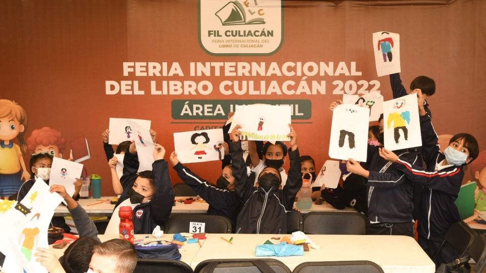 Más de 20 escuelas han asistido al Área Infantil y Juvenil de la Feria Internacional del Libro Culiacán 2022