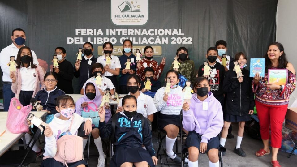 Más de 20 escuelas han asistido al Área Infantil y Juvenil de la Feria Internacional del Libro Culiacán 2022
