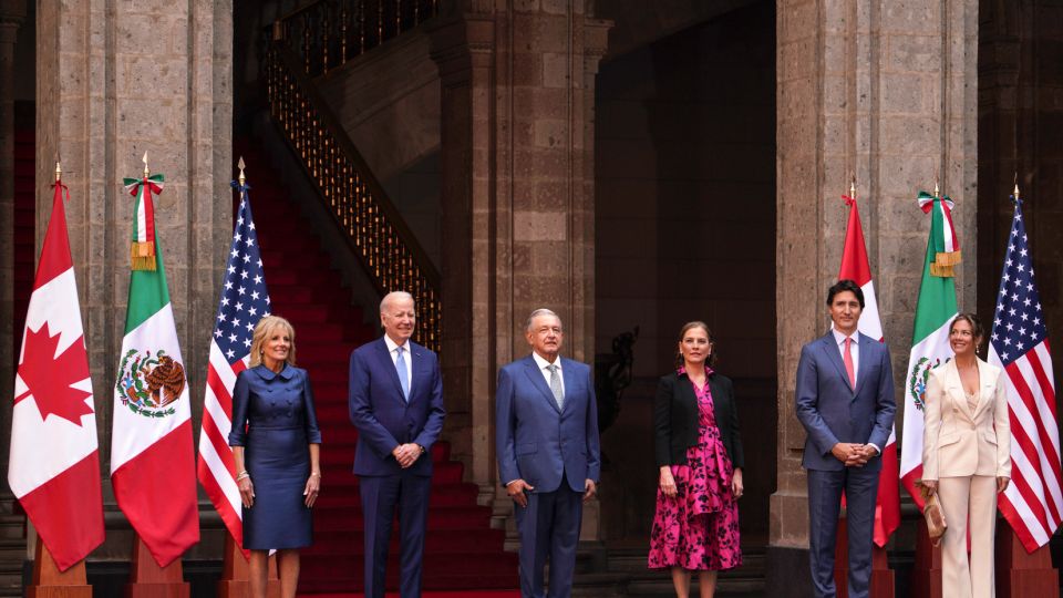 Presidentes de México y Estados Unidos y primer ministro de Canadá se reúnen previo a la Cumbre de Líderes