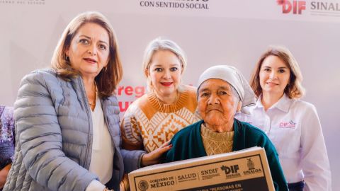 Llevan asistencia alimentaria a la comunidad indígena de Bacorehuis