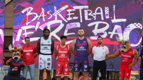 Venados Basketball presenta a su afición su jersey para el Cibacopa 2023