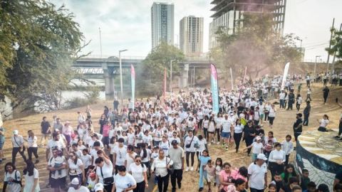 Cientos de familias participaron en la primer gran carrera por los derechos de niñas, niños y adolescentes