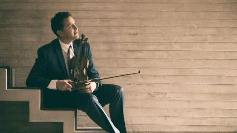 El violinista Adrián Justus será solista de la OSSLA en la interpretación del "Concierto para violín" de Brahms