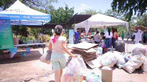 Recolectan 3.8 toneladas en el segunda edición del Reciclotón en El Vivero del Botánico