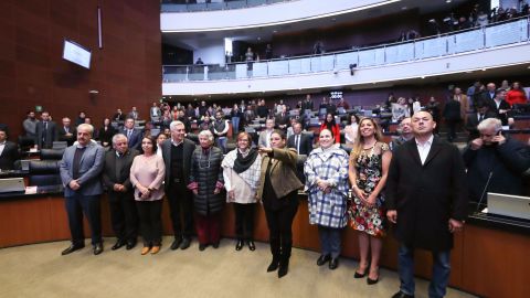 Lenia Batres rindió protesta en el Senado como ministra de la Suprema Corte de Justicia de la Nación