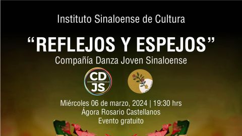 Presentarán el espectáculo "Reflejos y espejos" el próximo martes 5 de marzo