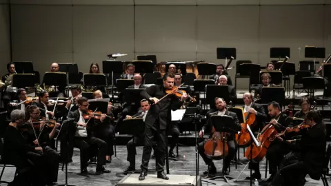 Se presentará Alexandre Da Costa con el Concierto para violín de Tchaikovsky, con la OSSLA