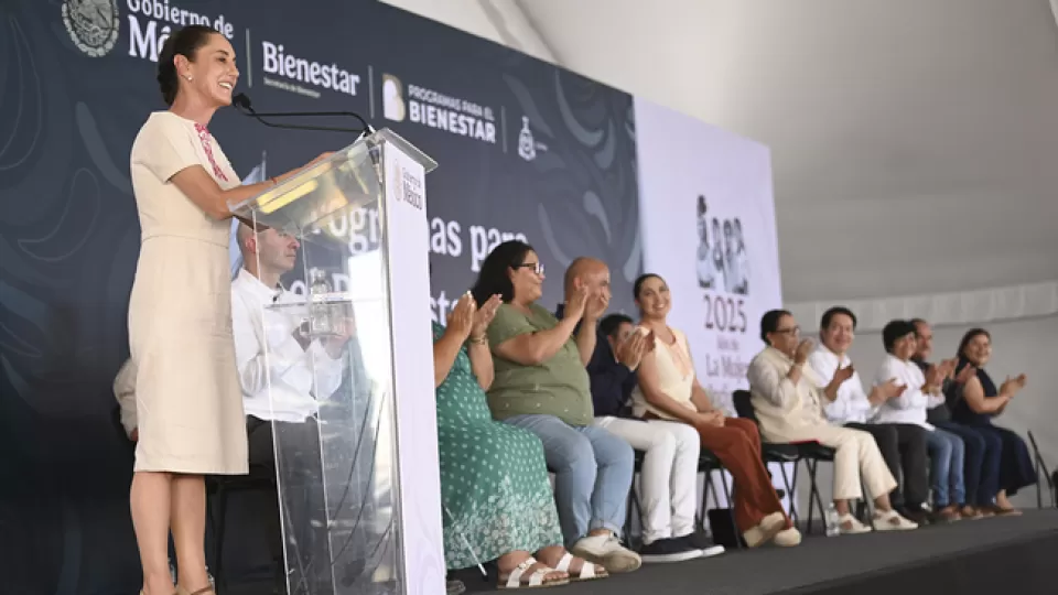 “A México, en cualquier lugar del mundo se le respeta, somos un país libre, independiente y soberano”: presidenta