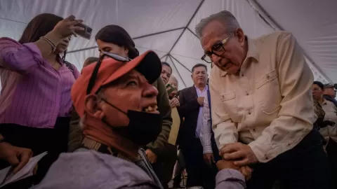Rocha Moya pone en marcha la Jornada de Paz en Elota