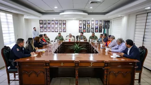 Gobernador encabezó mesa de Construcción de Paz en Elota