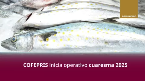 Comisión Federal para la Protección contra Riesgos Sanitarios inicia operativo Cuaresma 2025