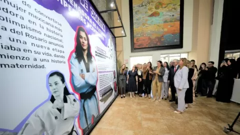 Congreso del Estado expone trayectoria de María del Rosario Espinoza en su Corredor Cultural