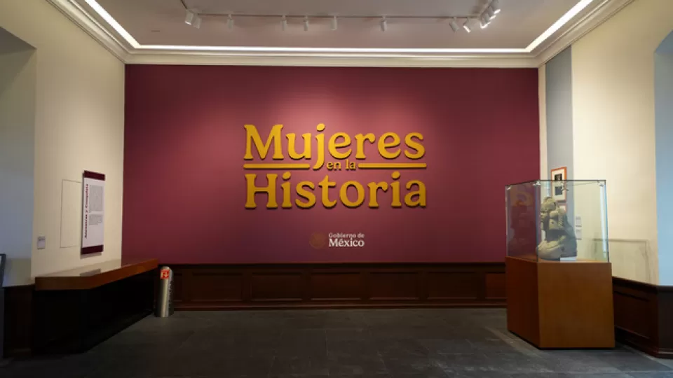 Inauguran la sala Mujeres en la Historia en Palacio Nacional en conmemoración del 8M