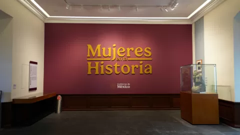 Inauguran la sala Mujeres en la Historia en Palacio Nacional en conmemoración del 8M