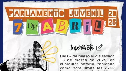 Congreso del Estado invita a jóvenes sinaloenses a participar en el Parlamento Juvenil 2025