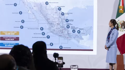 Presentan 17 Proyectos de Infraestructura Hídrica en beneficio de 36 millones de personas