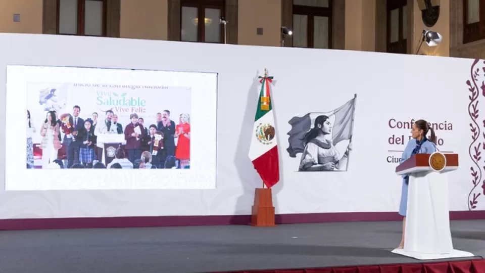 Presidenta encabezó arranque de las jornadas de salud de la estrategia “Vive saludable, vive feliz”