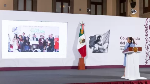 Presidenta encabezó arranque de las jornadas de salud de la estrategia “Vive saludable, vive feliz”