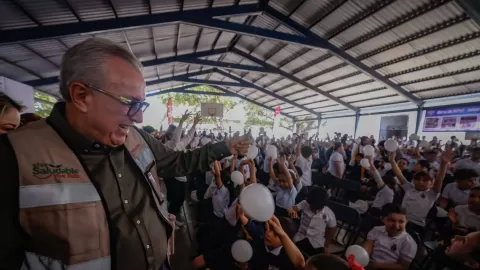 Gobernador puso en marcha la Estrategia Nacional "Vive Saludable, Vive Feliz"