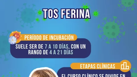 Recomiendan reforzar medidas de prevención para evitar contagio de tos ferina