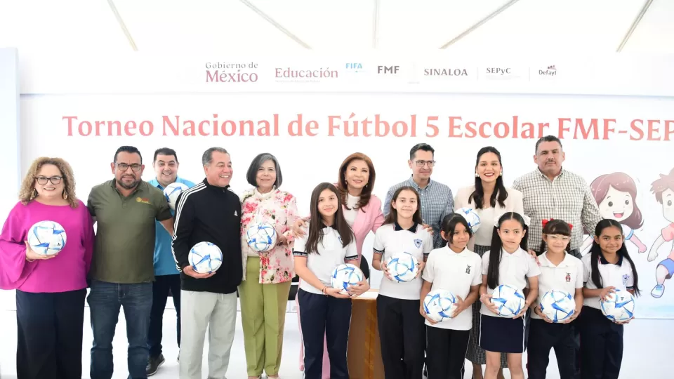 La FIFA y la FMF donaron 3 mil balones para 150 escuelas primarias de Sinaloa