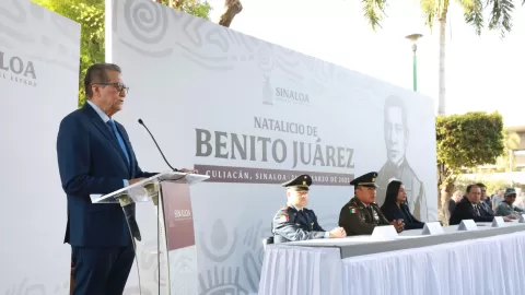 Conmemoran el CCXIX aniversario del natalicio de Benito Juárez