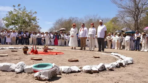 Celebran Equinoccio de la Primavera en El Tecomate, Navolato