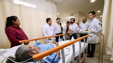 El titular en el país del IMSS-Bienestar realiza visita de supervisión de hospitales y unidades médicas en Sinaloa