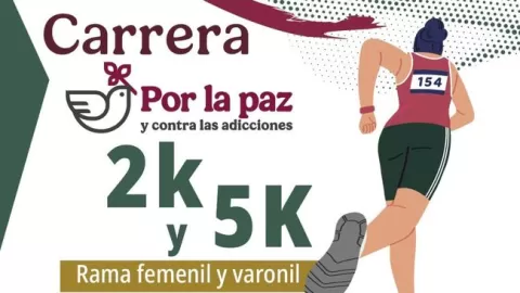 Se celebrará este domingo 30 de marzo la Carrera por la Paz y contra las adicciones en todo el país