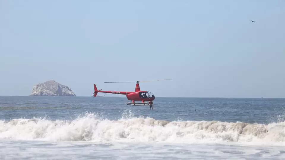 Con macrosimulacro, salvavidas de Mazatlán se preparan para estas vacaciones de Semana Santa y Semana de la Moto