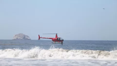 Con macrosimulacro, salvavidas de Mazatlán se preparan para estas vacaciones de Semana Santa y Semana de la Moto