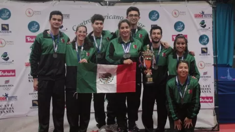 México se corona en el Campeonato Centroamericano de Tenis de Mesa con 11 medallas