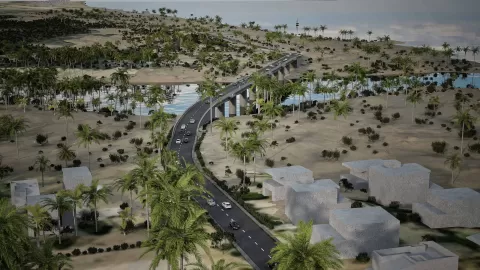 Ponen en marcha construcción del puente Las Glorias-Bellavista