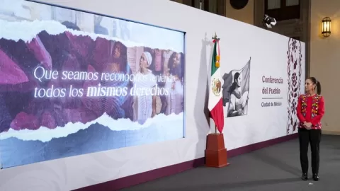 “Hay que estar muy orgullosos de nuestra historia”: presidenta Sheinbaum