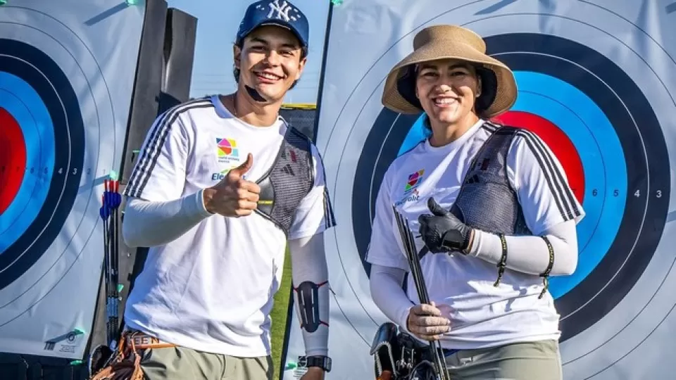 Alejandra Valencia y Matías Grande competirán por la medalla de oro en Copa del Mundo de Tiro con Arco