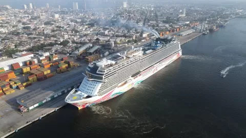 Nueve cruceros con 33 mil pasajeros y 11 mil tripulantes han arribado a Mazatlán tan solo en abril