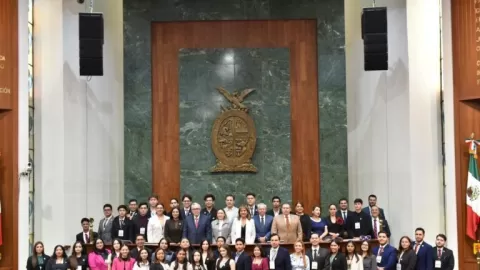 Instala Congreso de Sinaloa el Parlamento Juvenil 7 de Abril, en su Tercera Edición