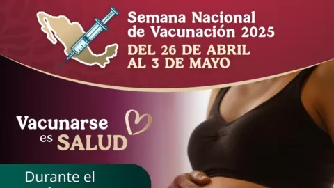 Hoy arranca la Semana Nacional de Vacunación 2025 y concluye el 3 de mayo