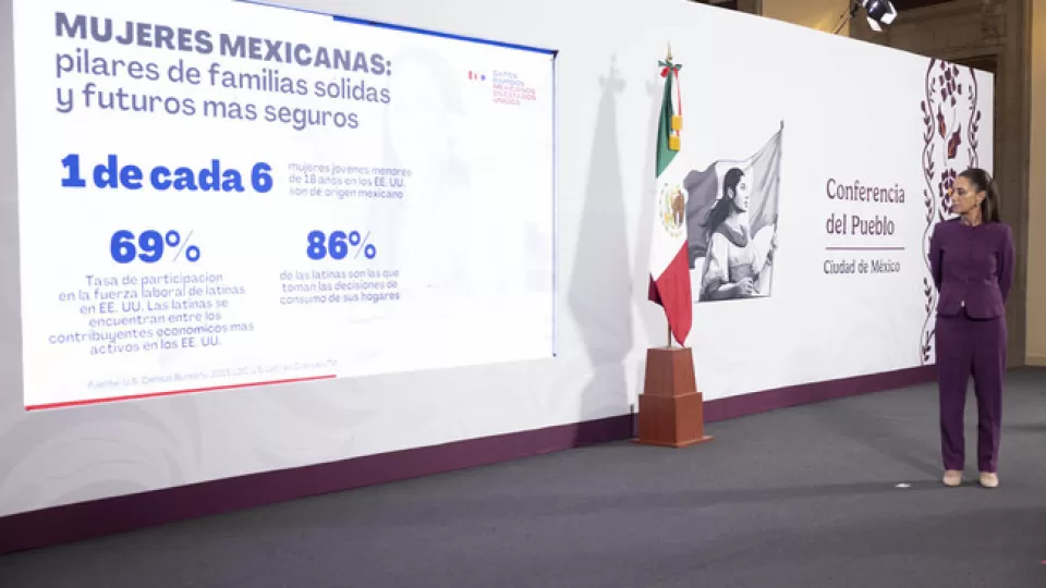 Los migrantes contribuyen a la economía de Estados Unidos: Presidenta Claudia Sheinbaum