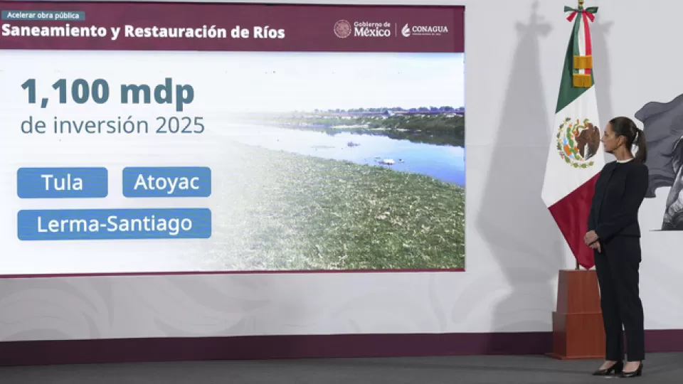 Se invertirán 30 mil 885 mdp en 2025 para 37 proyectos hídricos estratégicos en todo el país