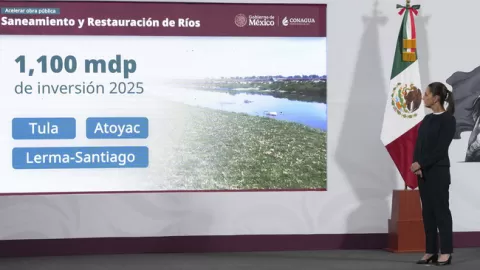 Se invertirán 30 mil 885 mdp en 2025 para 37 proyectos hídricos estratégicos en todo el país