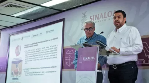 La ganadería sinaloense está libre del gusano barrenador, confirmó el gobernador