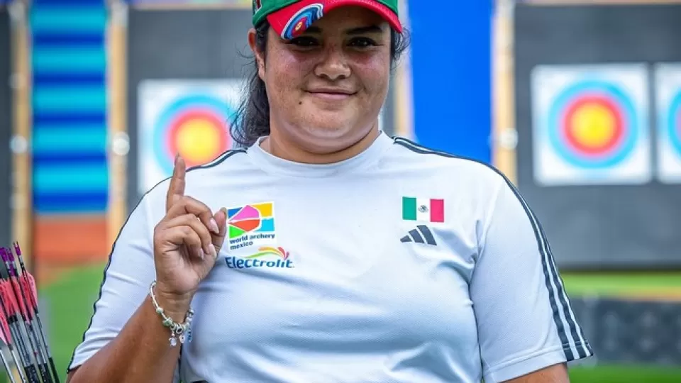 La mexicana, Maya Becerra, primer lugar clasificatorio en la Copa del Mundo de Tiro con Arco Shanghái 2025