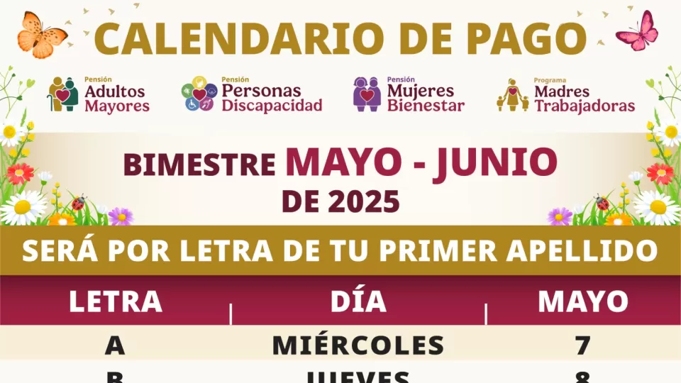 Calendario de Pago