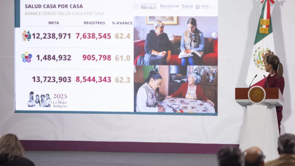 Salud Casa por Casa ha visitado a 8.5 millones de personas adultas mayores y con discapacidad