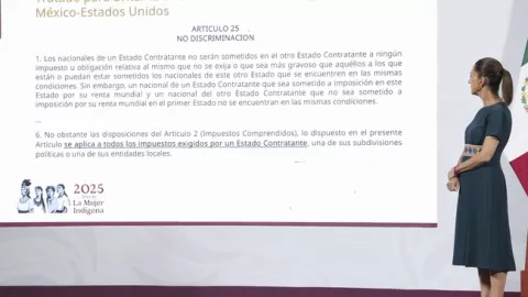 Impuesto de 5% a remesas es discriminatorio y viola convenio entre México y Estados: Sheinbaum Unidos