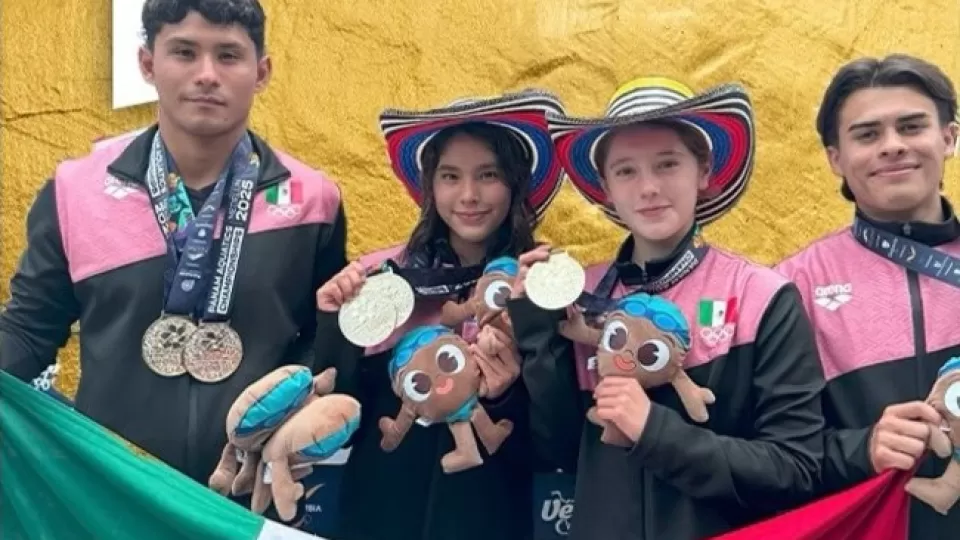 México logra primer lugar en el medallero con 49 preseas en clavados en Panamericano de Deportes Acuáticos