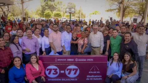 Anuncian construcción de planta potabilizadora en El Salado