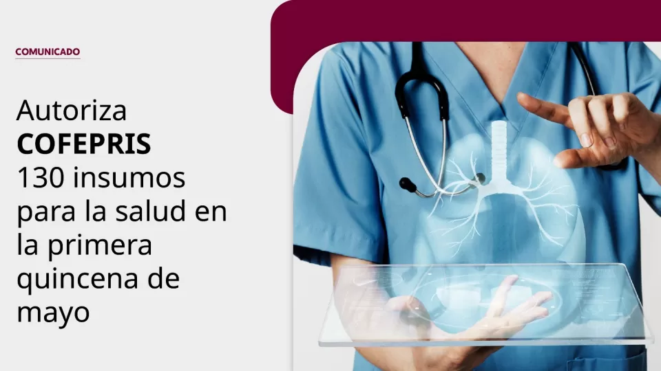 Autorizan 130 insumos para la salud: 14 medicamentos, ocho ensayos clínicos y 108 dispositivos médicos
